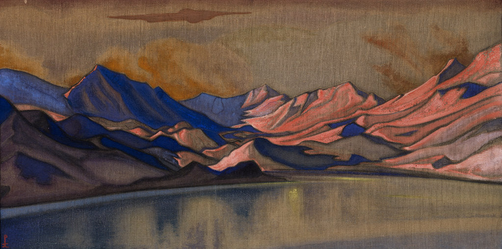 Detail of Baralacha, 1944 by Nicholas Roerich
