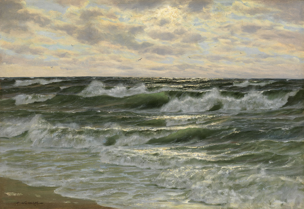 Detail of Rolling Waves by Konstantin Alexandrovich Veshchilov