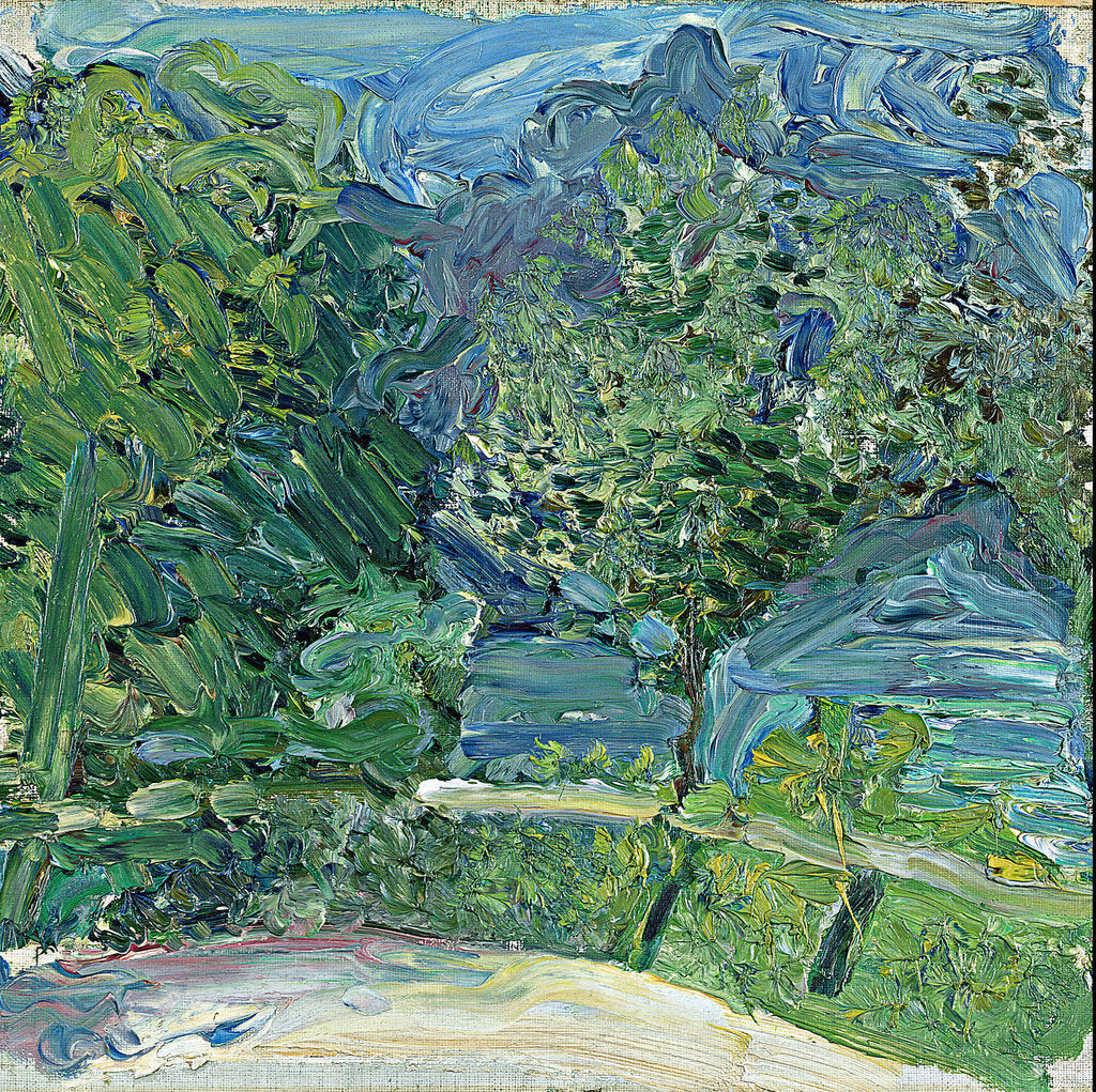 Detail of Lakeside Road near Gmunden, 1907 by Richard Gerstl