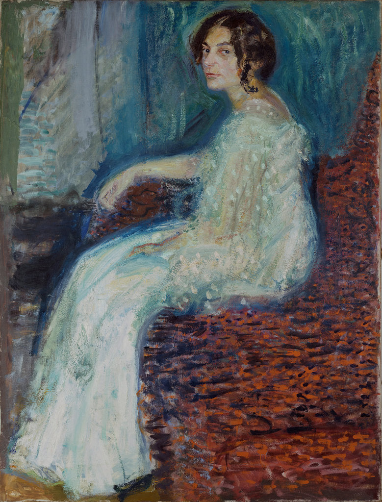Detail of Portrait of Henryka Cohn, 1908 by Richard Gerstl