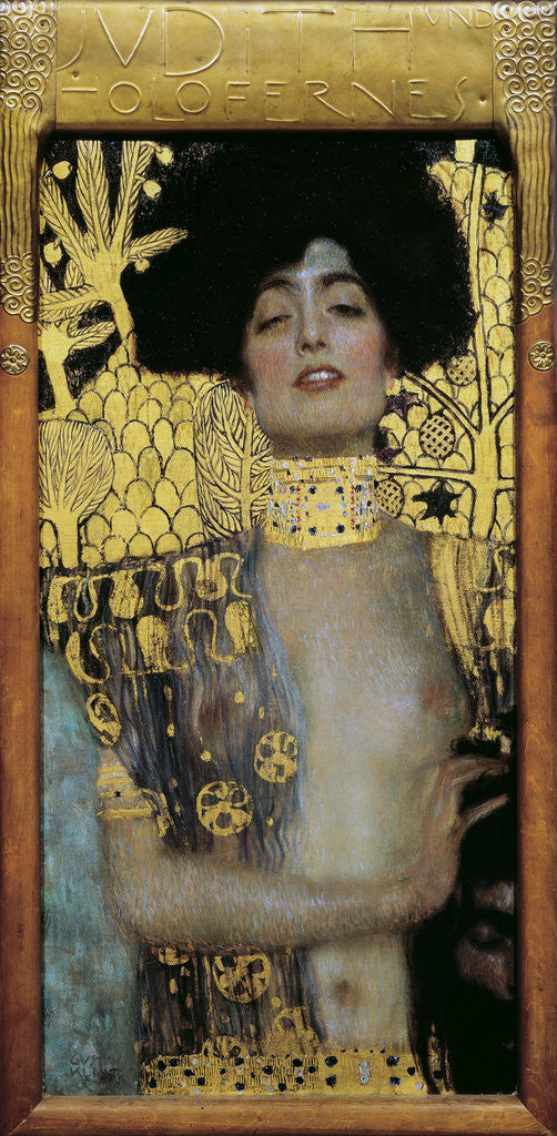 Detail of Judith by Gustav Klimt