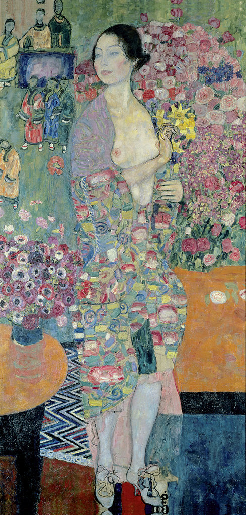 Detail of The Dancer, ca 1916-1918 by Gustav Klimt