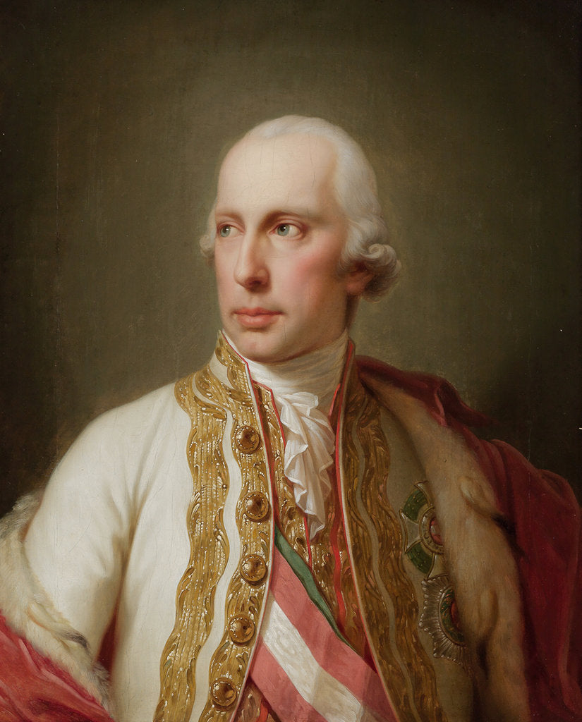 Detail of Portrait of Holy Roman Emperor Francis II by Johann-Baptist Lampi the Younger