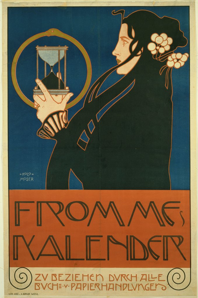 Detail of Frommes Kalender, 1903 by Koloman Moser