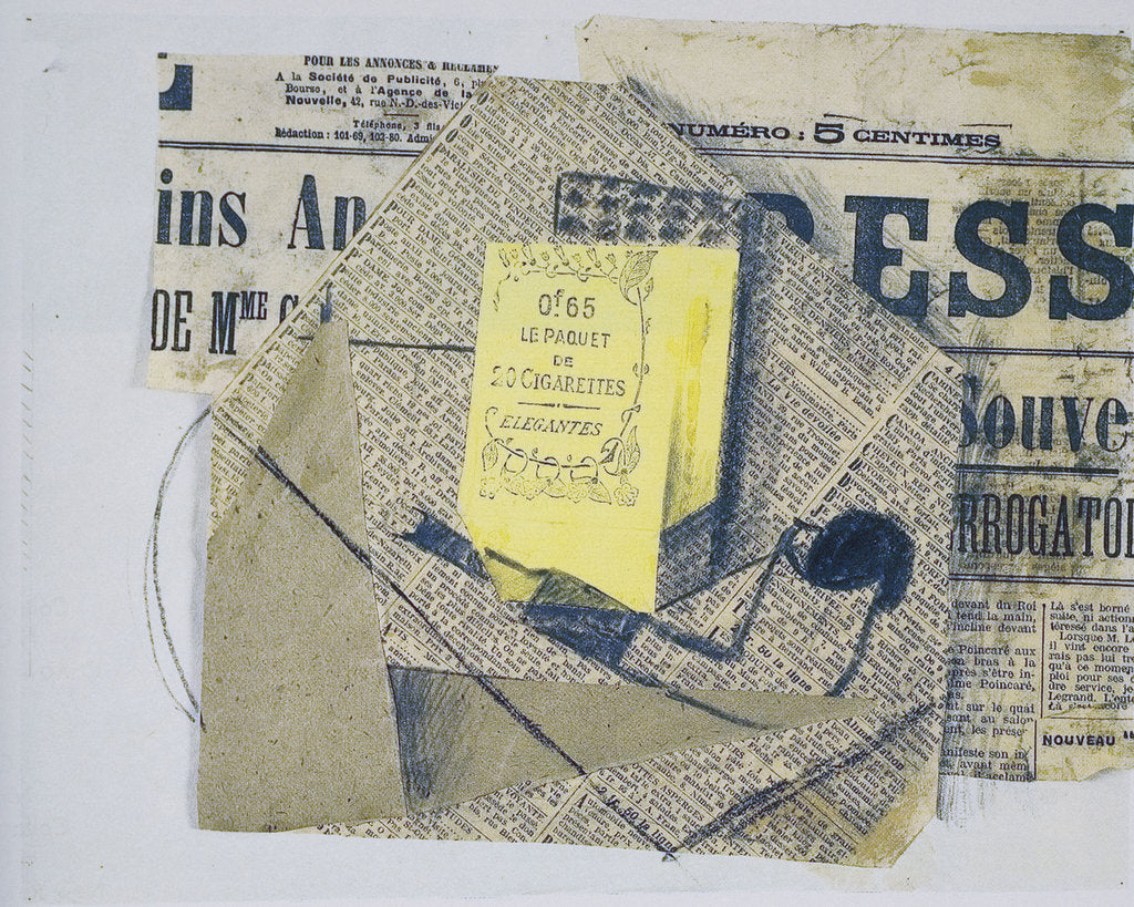 Detail of Head, 1913-1914 by Otto Gutfreund
