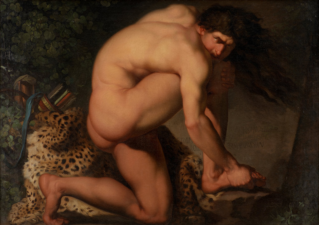 Detail of The Wounded Philoctetes, 1775 by Nicolai Abraham Abildgaard