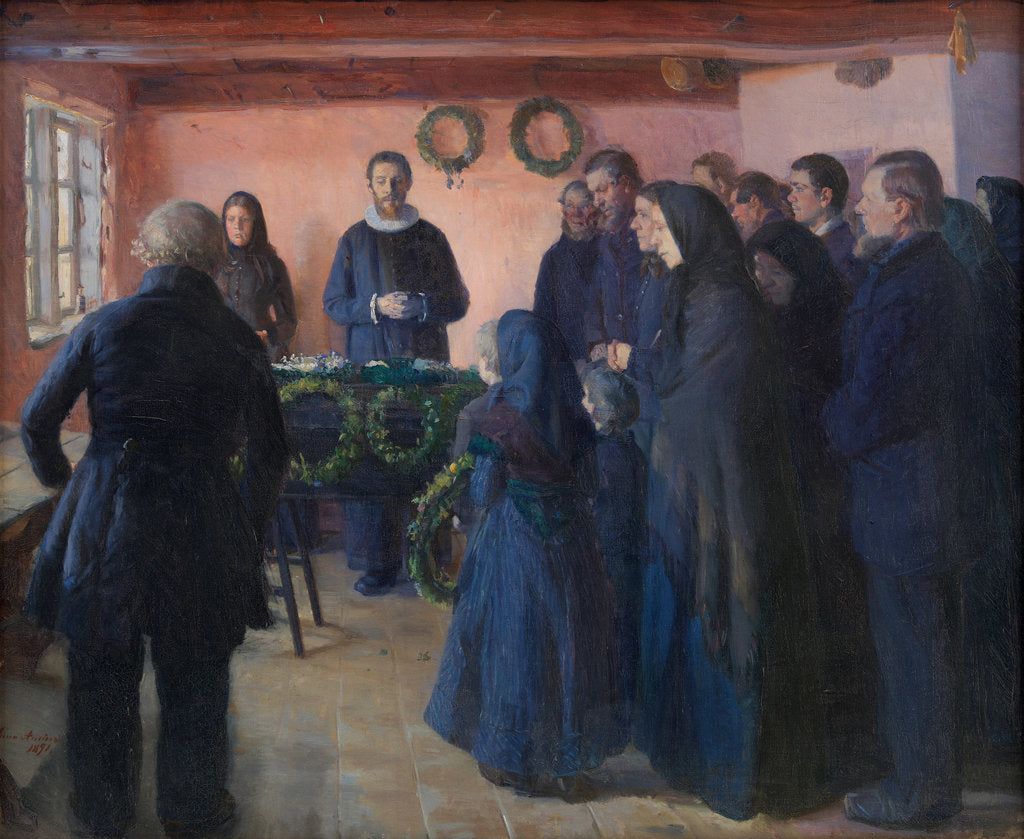A Funeral, 1891 by Anna Ancher