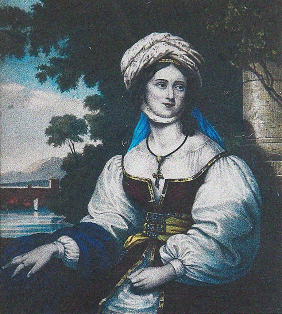 Detail of Portrait of Laskarina Bouboulina, 1830 by Adam Friedel