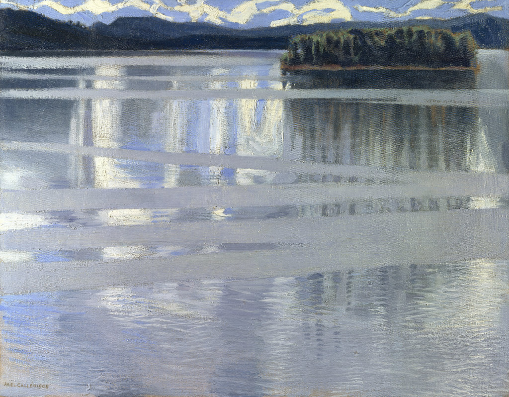 Detail of Lake Keitele, 1905 by Akseli Gallen-Kallela
