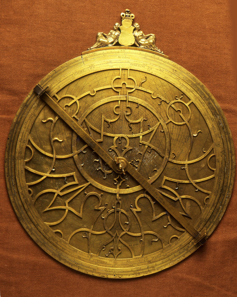 Detail of Astrolabe, Second half of the16th cen by Gualterus Arsenius