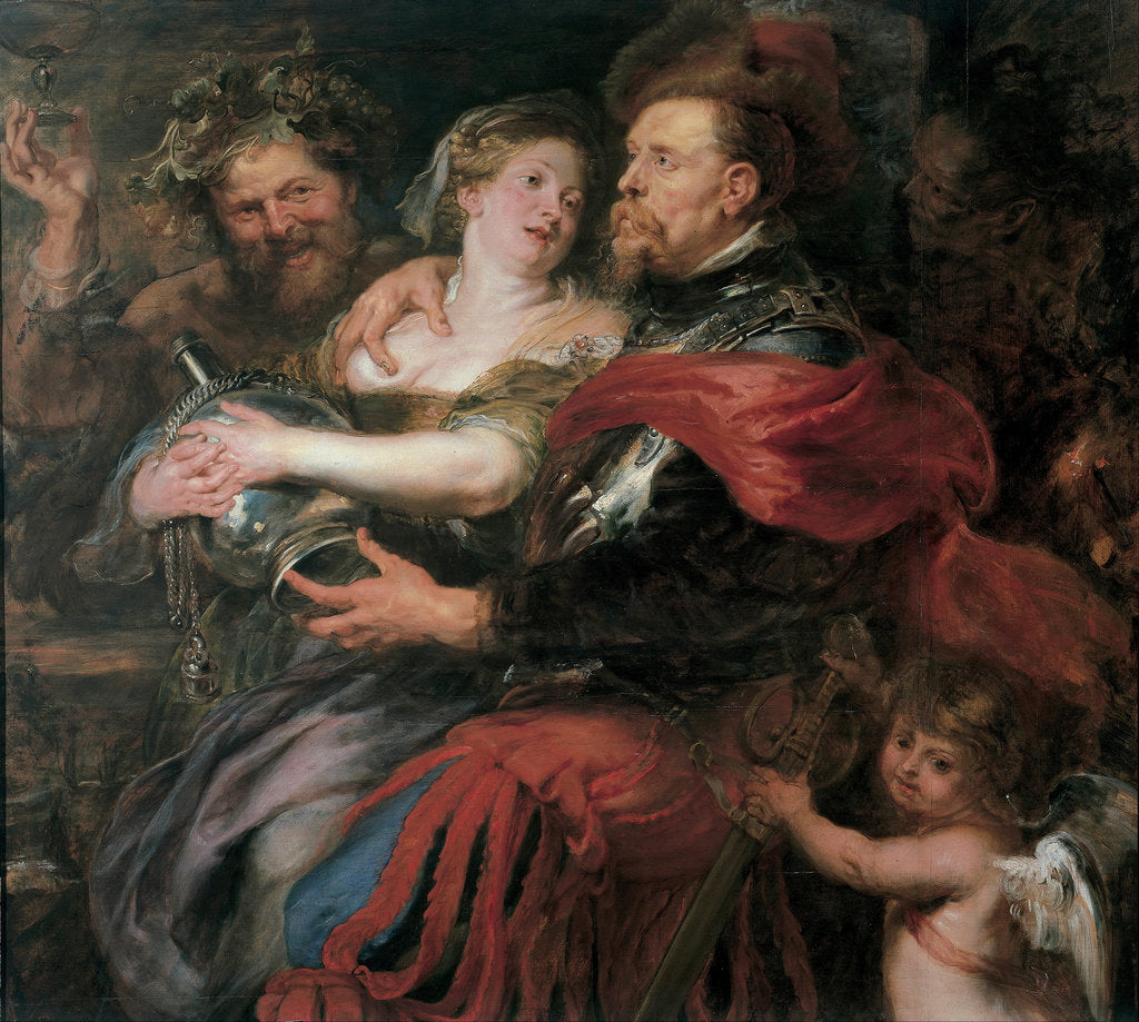 Detail of Venus and Mars, 1632-1636 by Pieter Paul Rubens