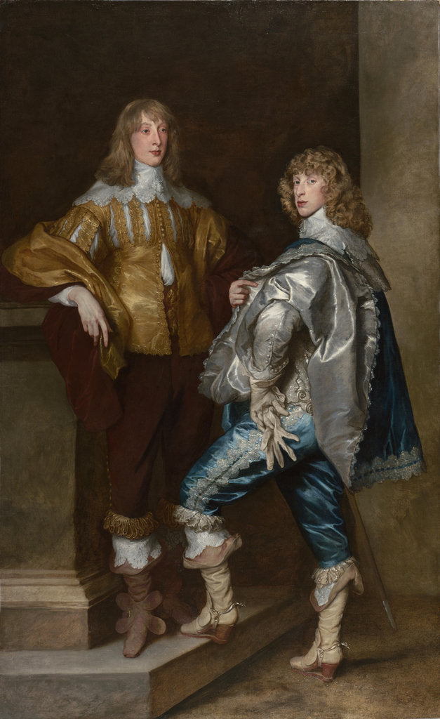 Detail of Lord John Stuart and his Brother, Lord Bernard Stuart, ca 1638 by Sir Anthonis van Dyck