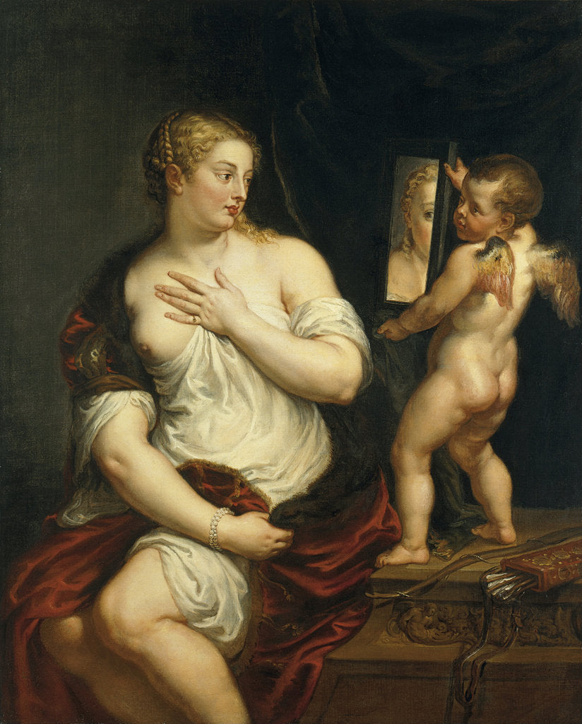 Detail of Venus and Cupid, c. 1610 by Pieter Paul Rubens
