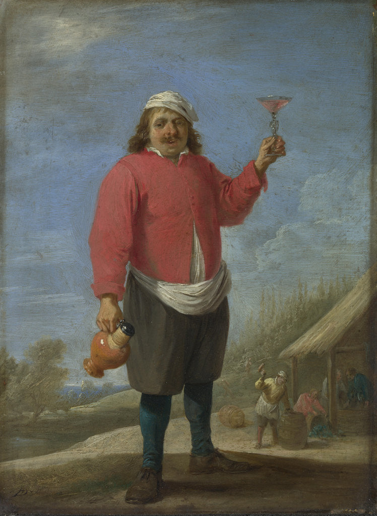 Detail of Autumn by David Teniers the Younger