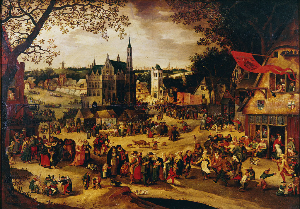 Detail of Kermis, c.1600-1605 by David Vinckboons