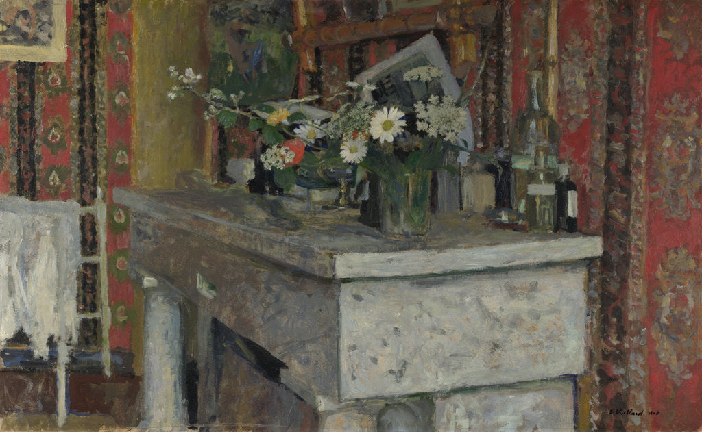 Detail of The Mantelpiece (La Cheminée), 1905 by Édouard Vuillard