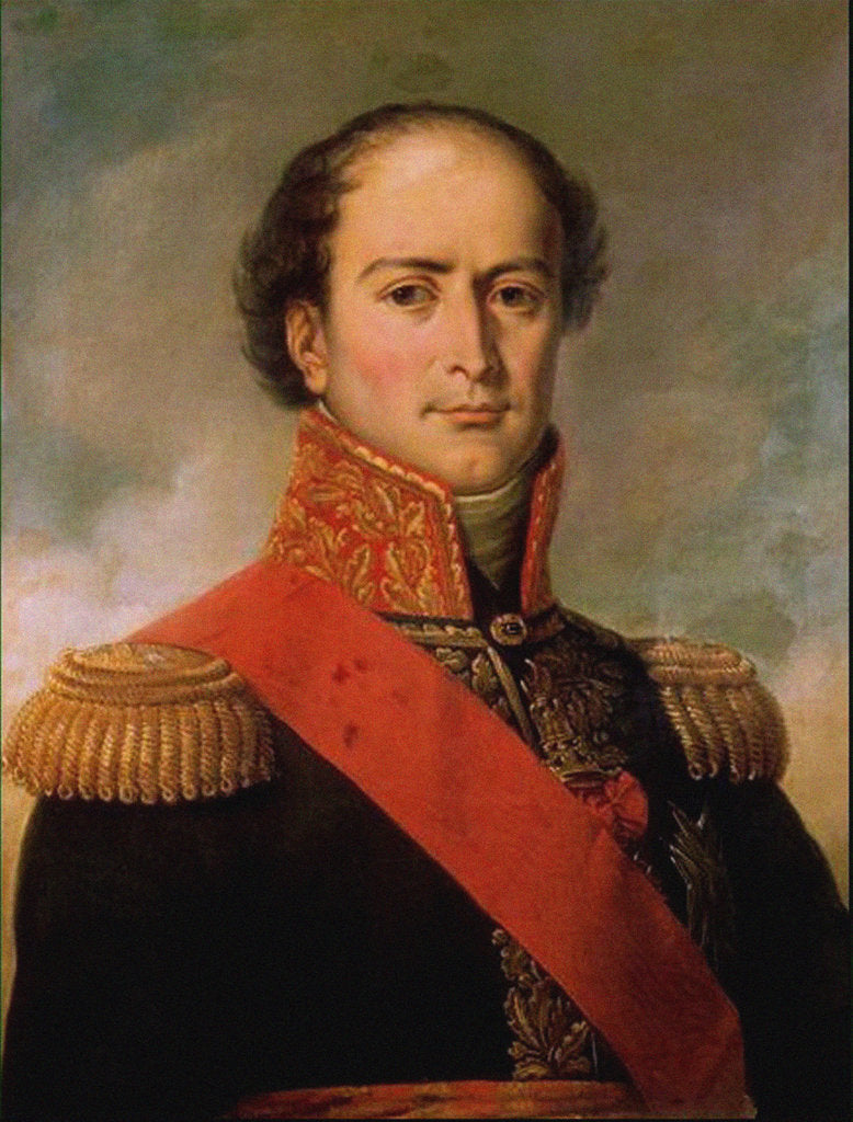 Detail of Portrait of Jean-Baptiste Éblé After Jean-Baptiste Paulin Guérin by Anonymous