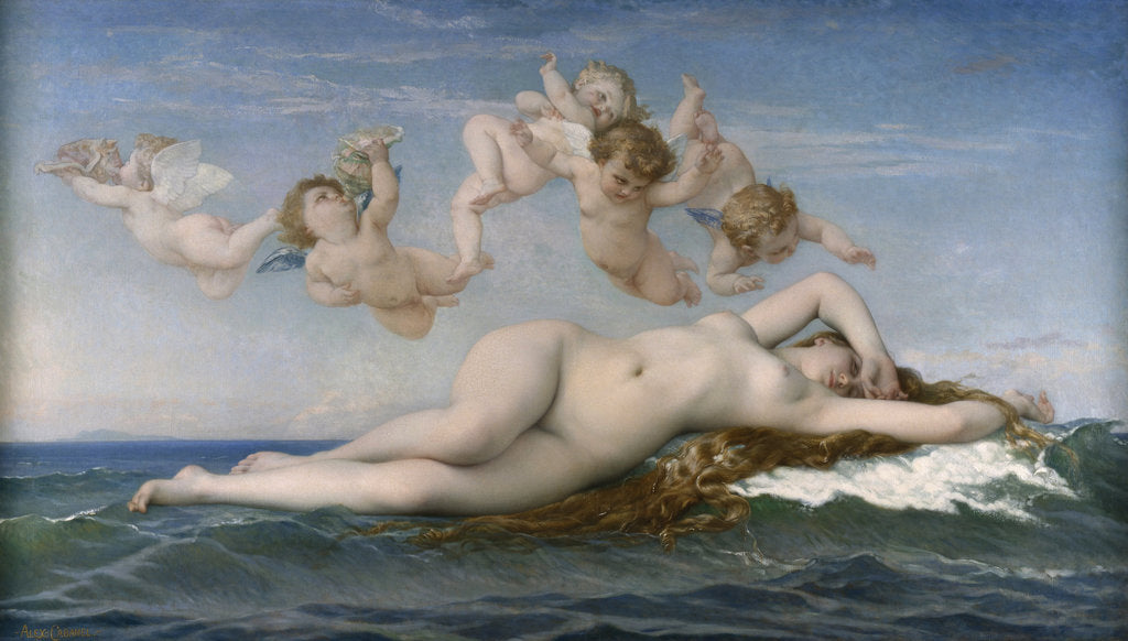 Detail of The Birth of Venus, 1863 by Alexandre Cabanel