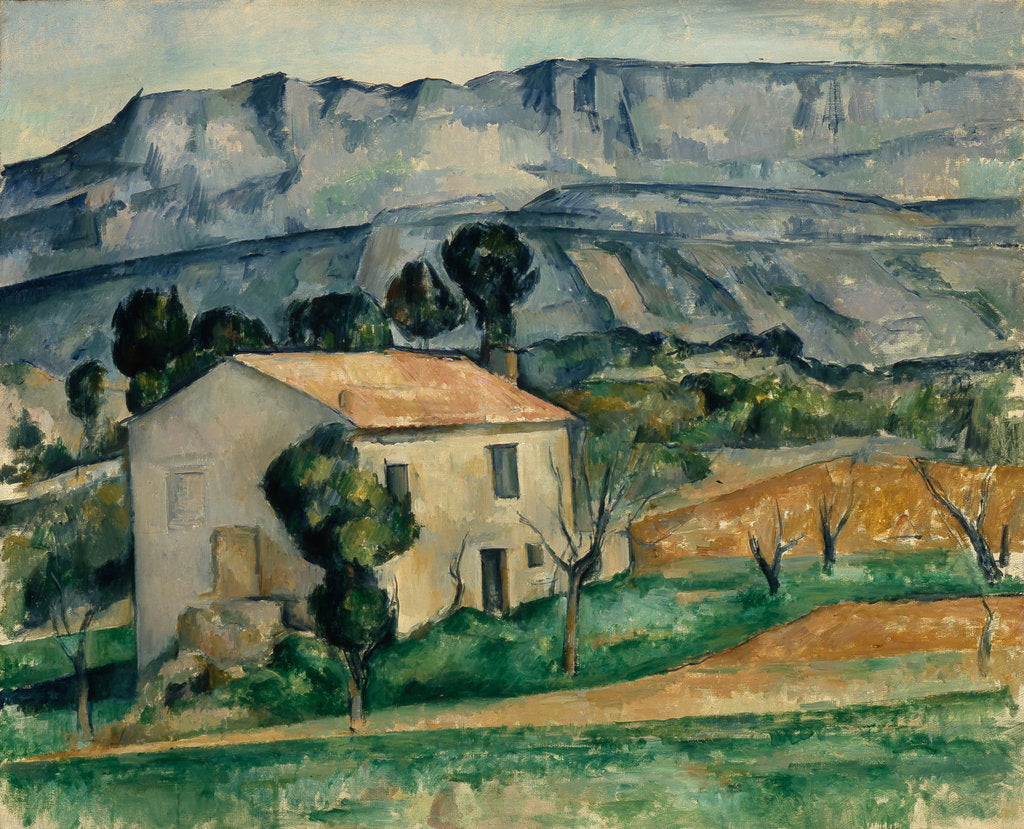 Detail of House in Provence, 1886-1890 by Paul Cézanne