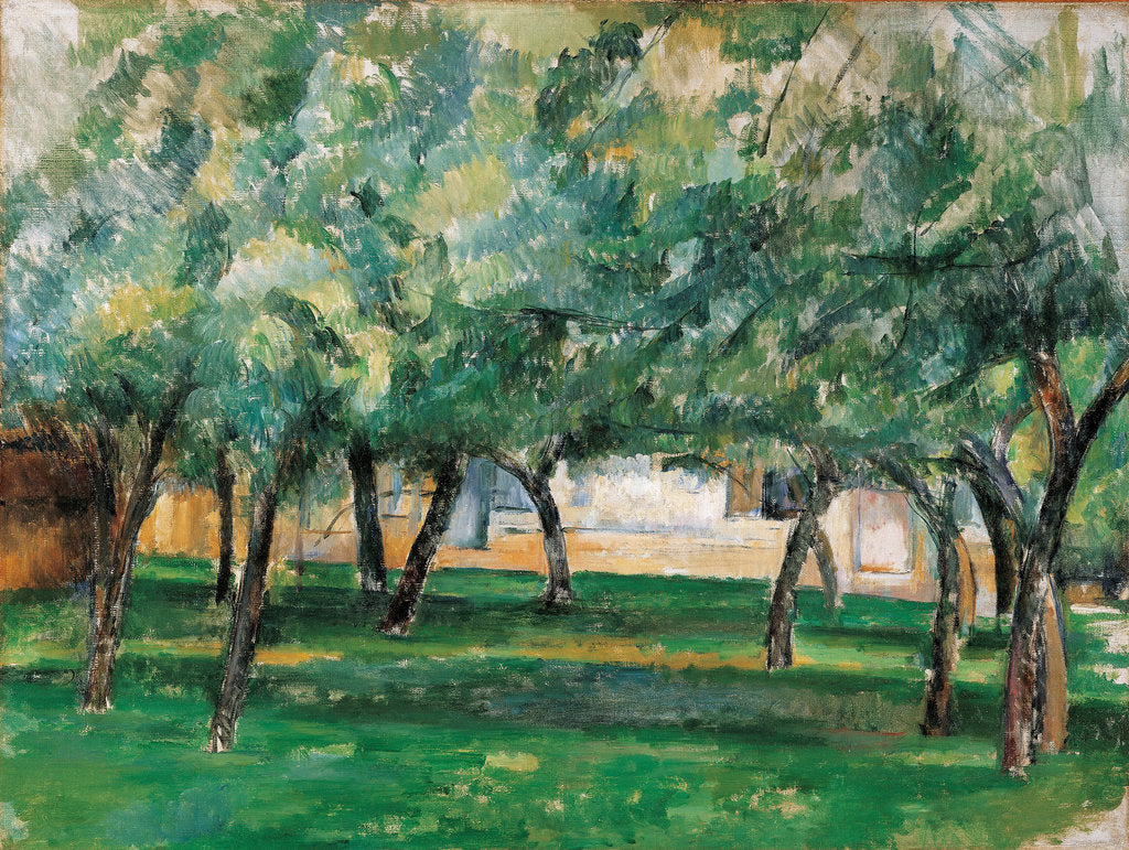 Detail of Farm in Normandy, 1885-1886 by Paul Cézanne