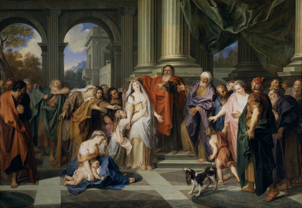 Detail of Susannah accused of adultery, 1695-1696 by Antoine Coypel
