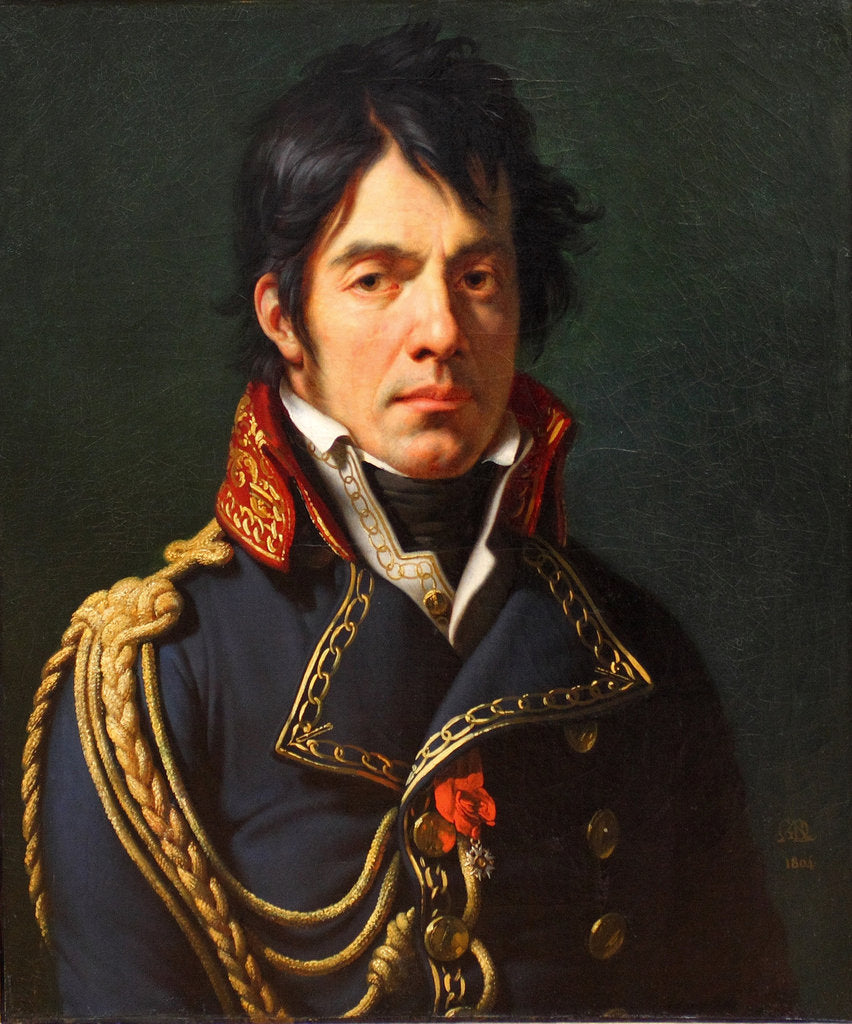 Detail of Portrait of Dominique Jean Larrey, 1804 by Anne Louis Girodet de Roucy Trioson