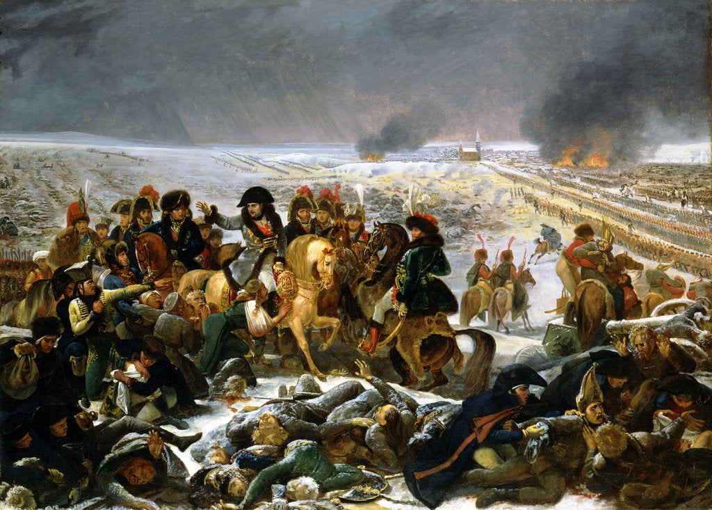 Detail of Napoleon on the Battlefield of Eylau, 1807 by Baron Antoine Jean Gros