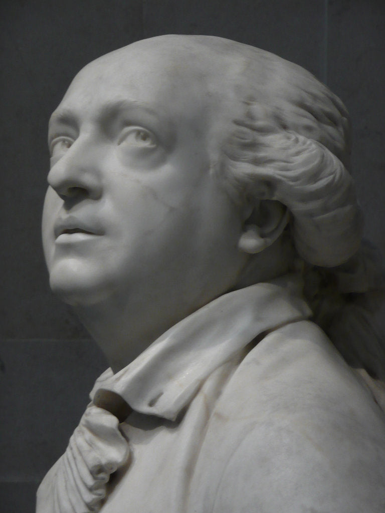 Detail of Count Alessandro di Cagliostro Detail, 1786 by Jean-Antoine Houdon