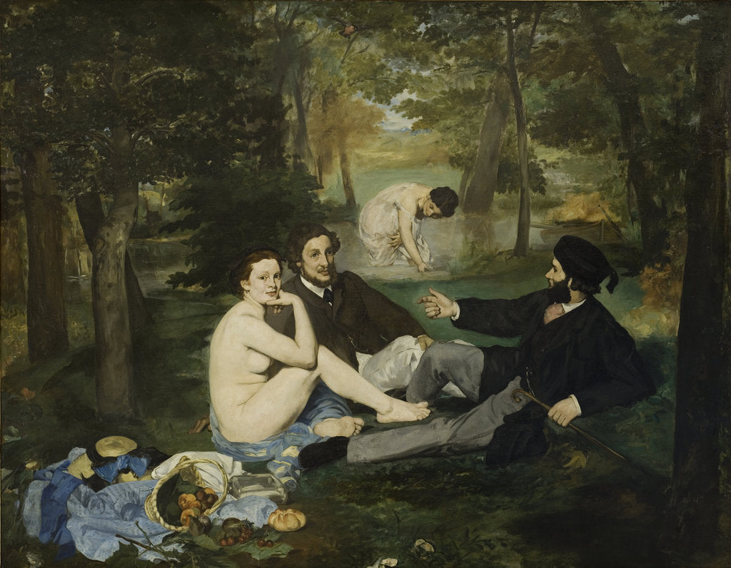 Detail of The Luncheon on the Grass, 1863 by Édouard Manet