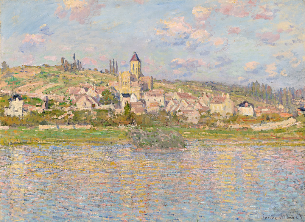 Detail of Vétheuil, 1879 by Claude Monet