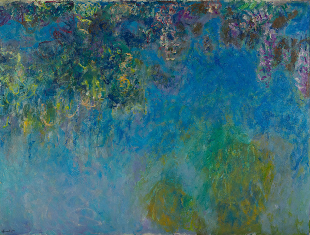 Detail of Wisteria, c. 1925 by Claude Monet