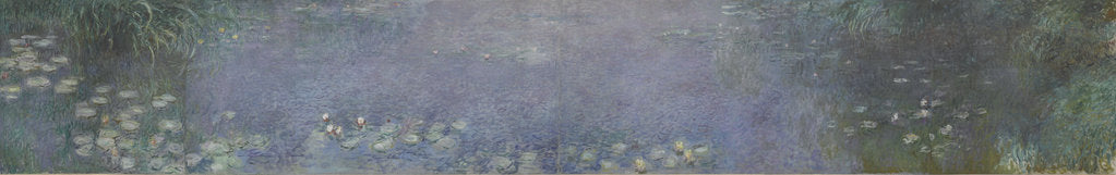 Detail of The Water Lilies - Tree Reflections, 1914-1926 by Claude Monet