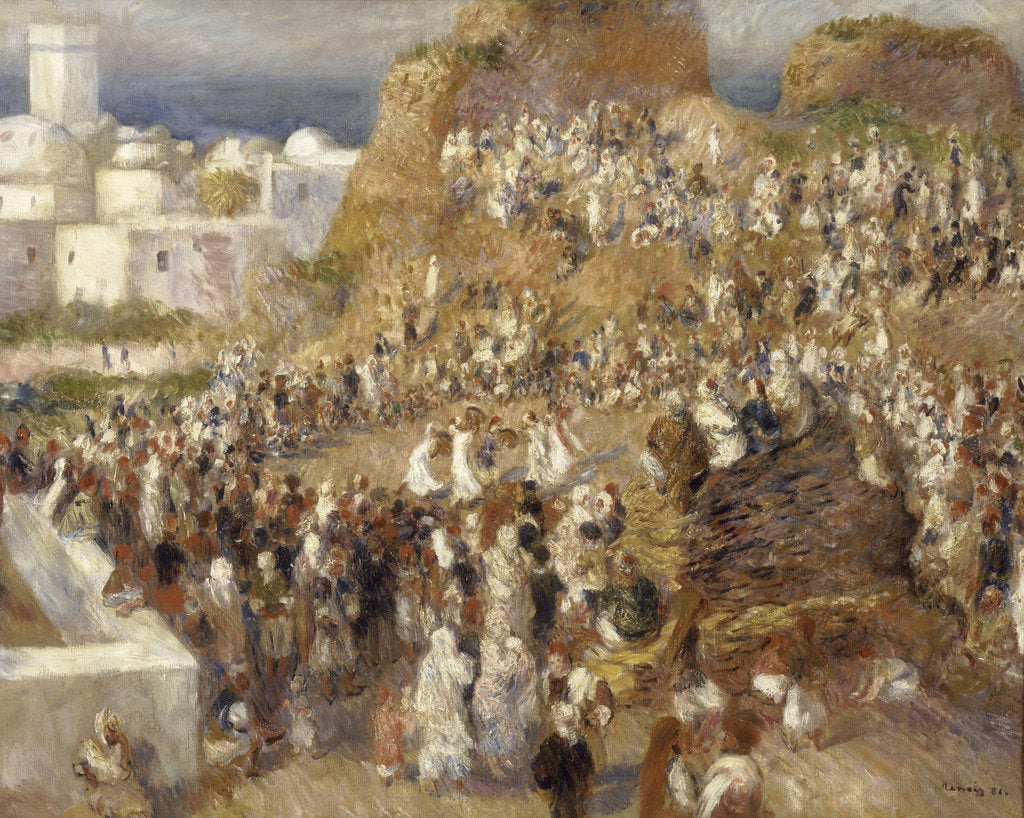 Detail of The Mosque, 1881 by Pierre Auguste Renoir