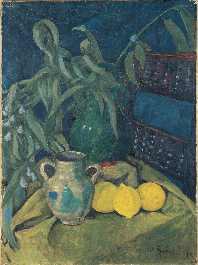 Detail of Synchrony in Green, 1913 by Paul Sérusier