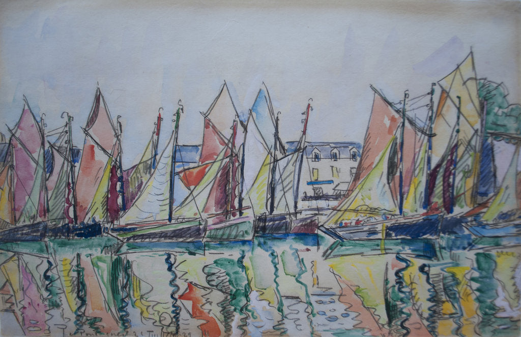 Detail of Le Pouliguen, 1929 by Paul Signac