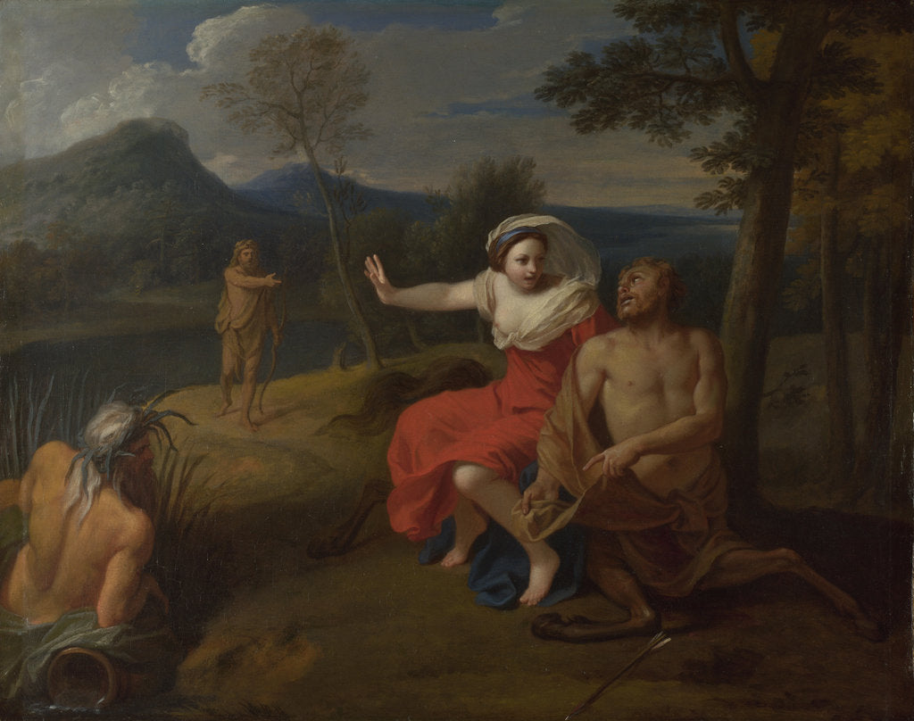 Detail of Nessus and Dejanira, ca 1705 by Louis de Boullogne the Younger