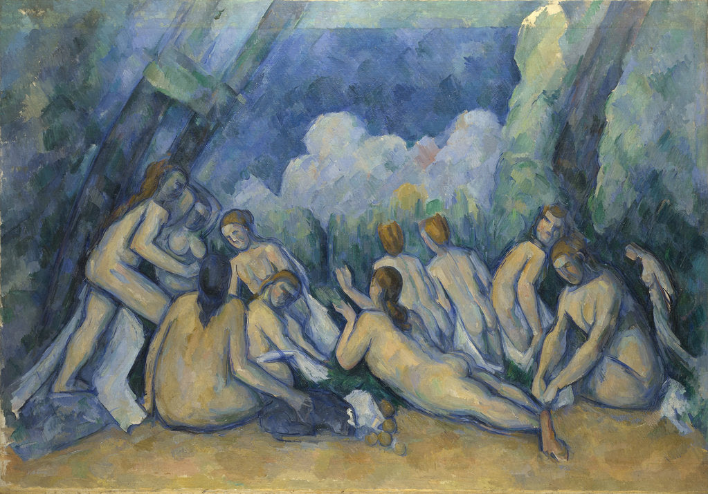 Detail of Bathers (Les Grandes Baigneuses), 1894-1905 by Paul Cézanne