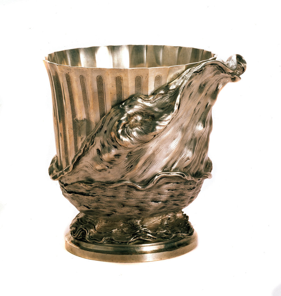 Detail of Wine cooler, 1731-1732 by Thomas Germain