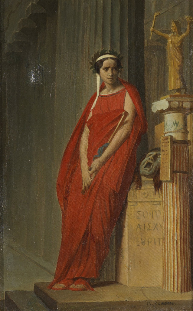 Élisa Rachel as Phèdre by Jean-Léon Gerôme