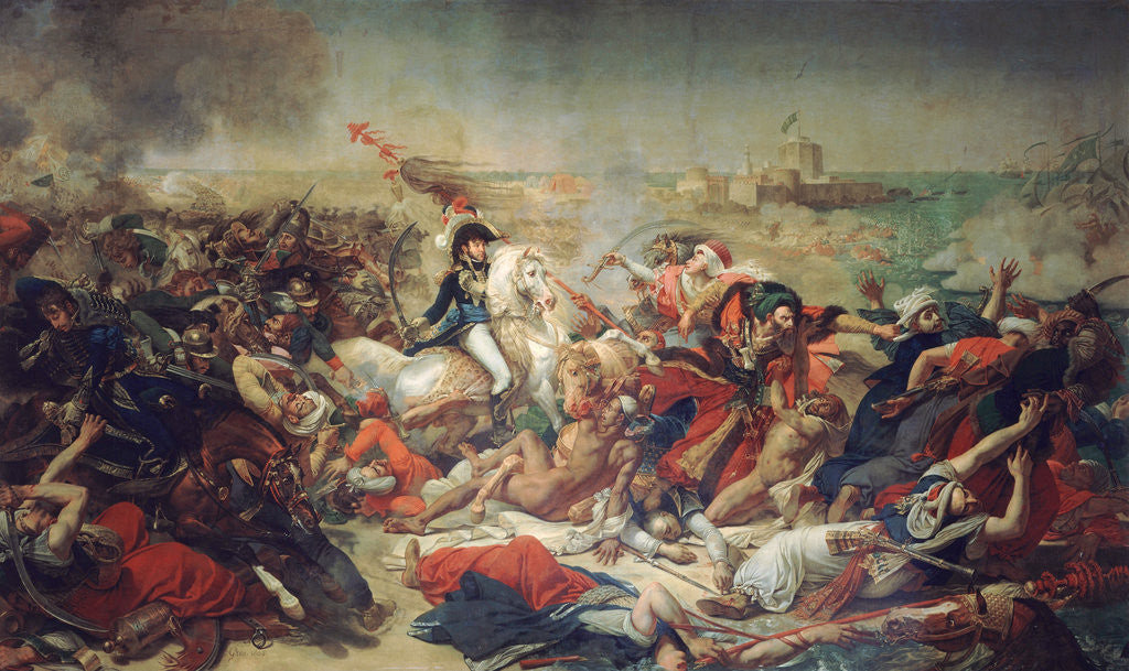 Detail of Battle of Aboukir, 25 July 1799 by Antoine Jean Gros