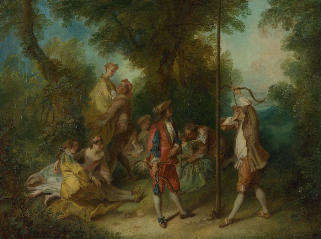 Detail of The Four Ages of Man: Maturity, ca 1735 by Nicolas Lancret