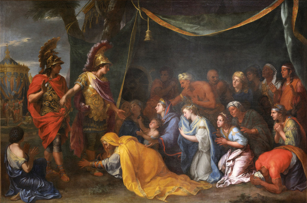 Detail of The Queens of Persia at the feet of Alexander (The Tent of Darius), 1661 by Charles Le Brun