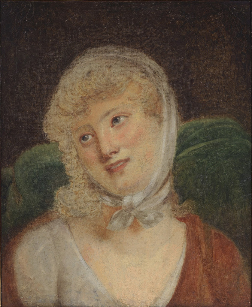 Detail of Portrait of Maria Countess Walewska by Robert Lefévre
