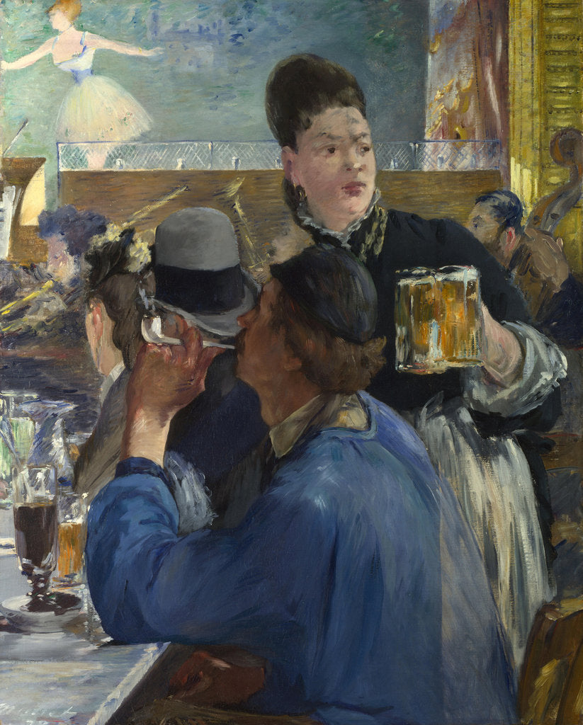 Detail of Corner of a Café-Concert, ca 1878 by Édouard Manet