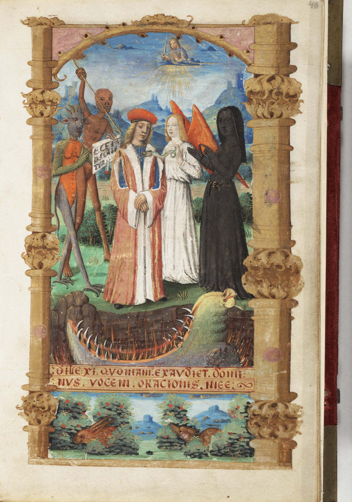 Detail of Allegory of Death (Book of Hours), c. 1510 by Master of Jacques de Besançon