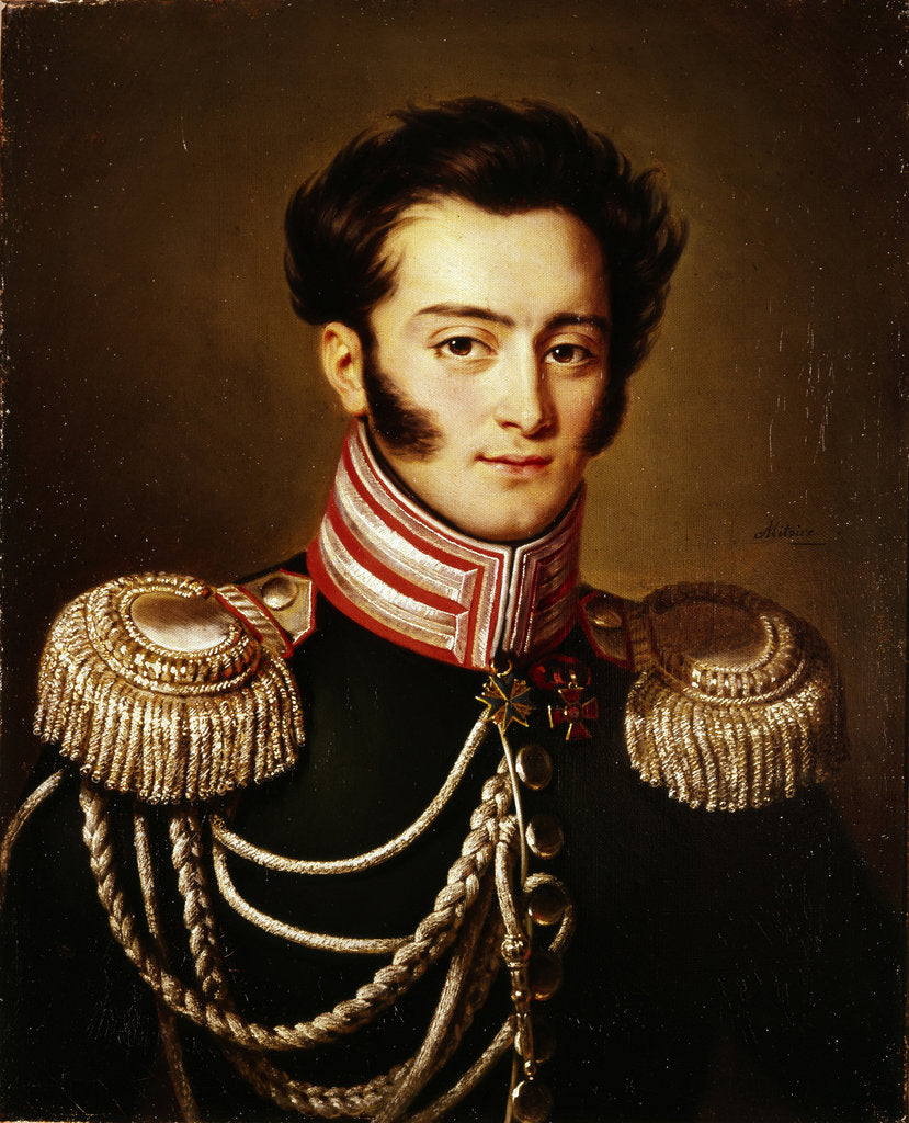 Detail of Portrait of Ivan Nikolaevich Durnovo by Benois Charles Mitoire