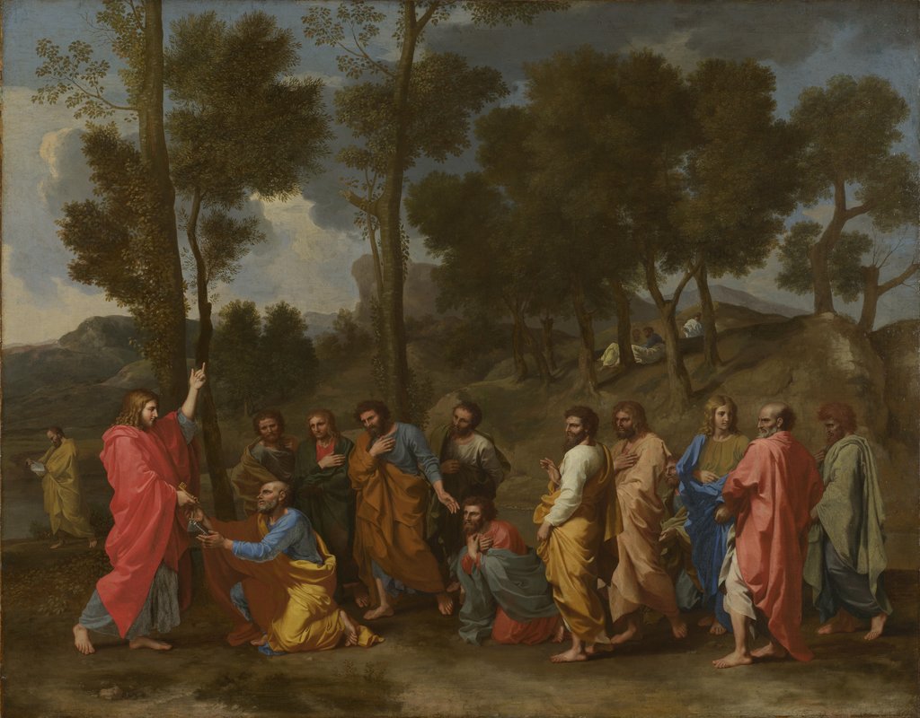 Detail of Seven Sacraments: Ordination, ca 1637-1640 by Nicolas Poussin