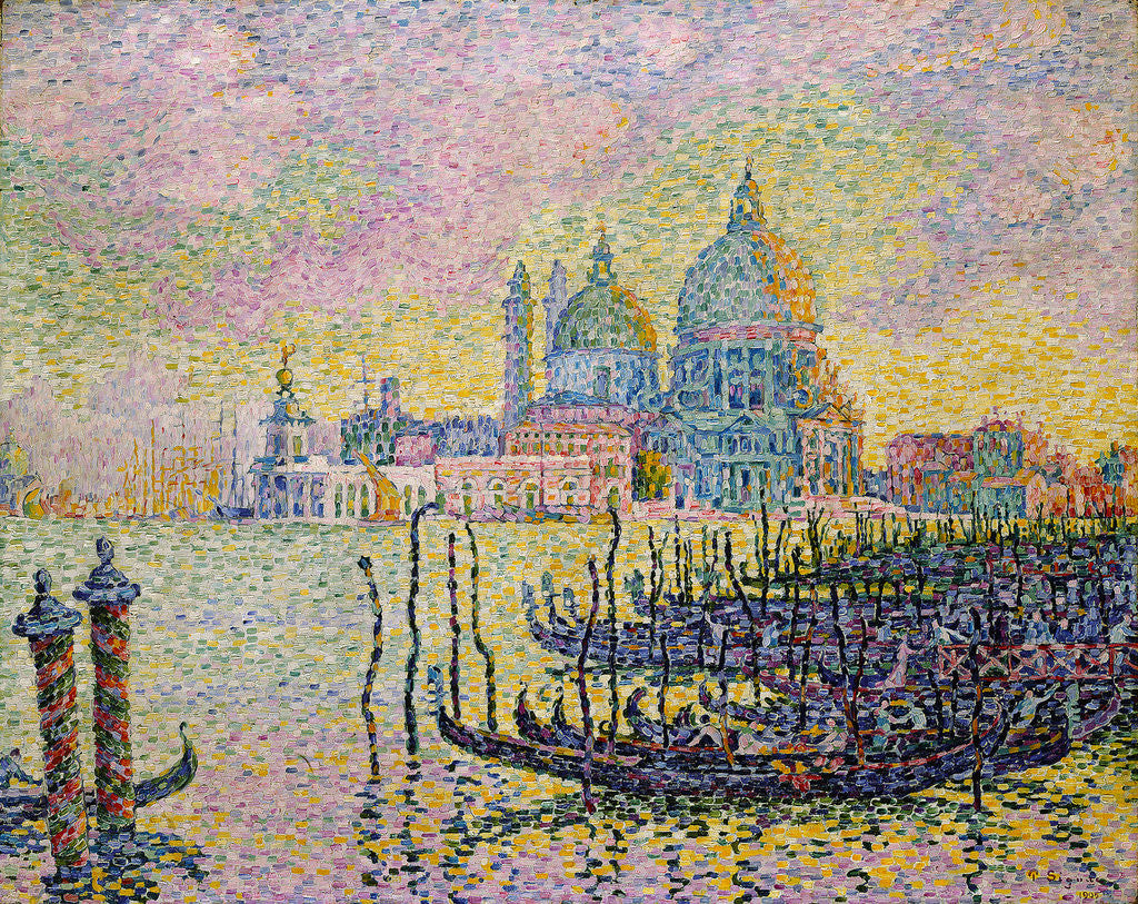 Detail of Grand Canal (Venice) by Paul Signac