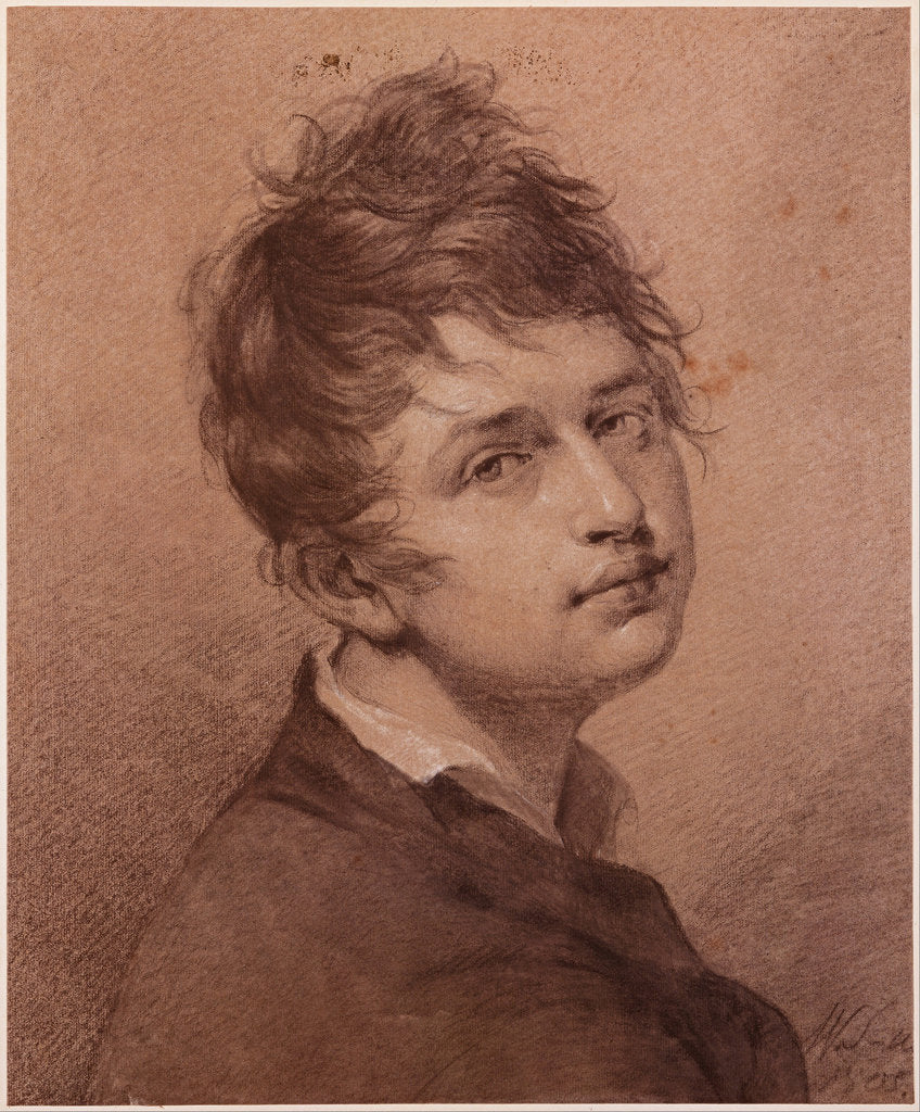 Detail of Self-portrait, 1805 by Friedrich Wilhelm von Schadow