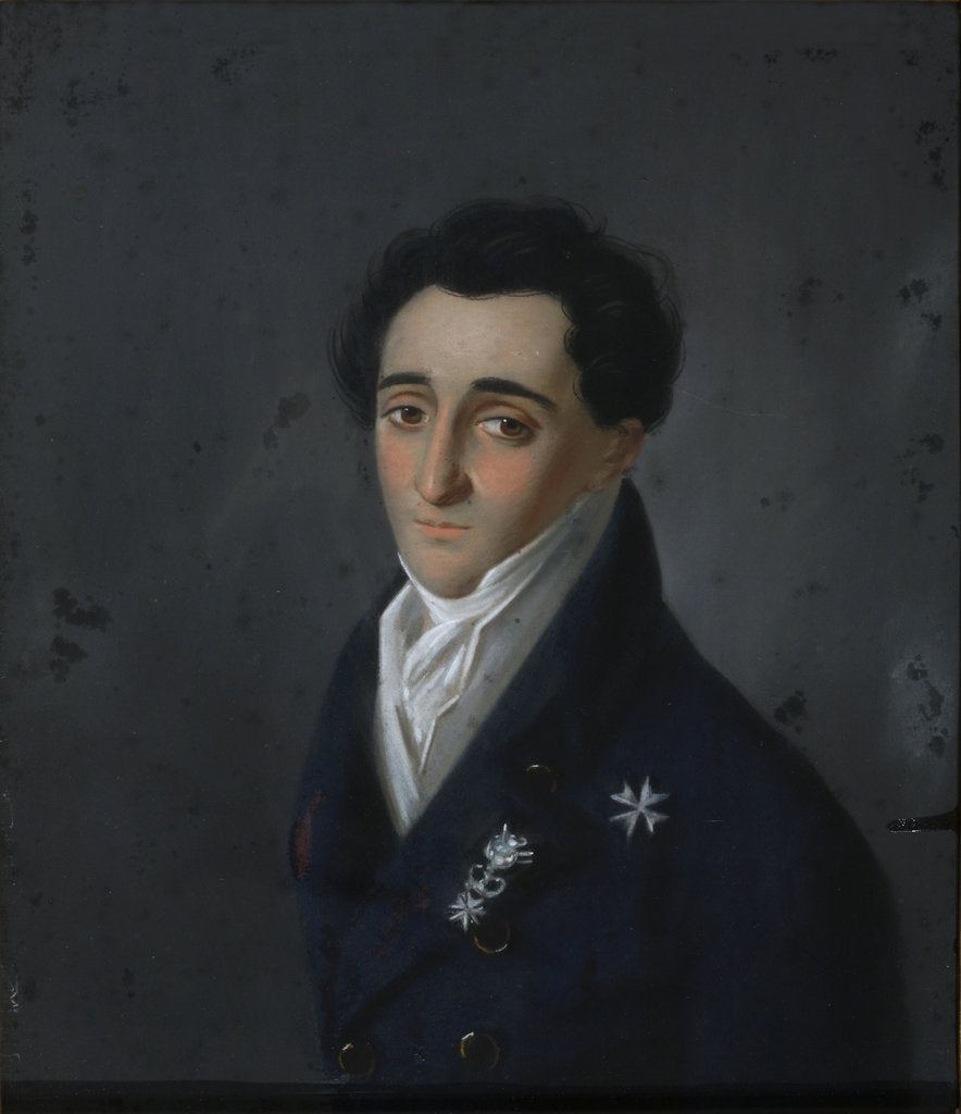 Detail of Portrait of Christofor Ekimovich Abamelik-Lazarev, 1820 by Karl Wilhelm Bardou